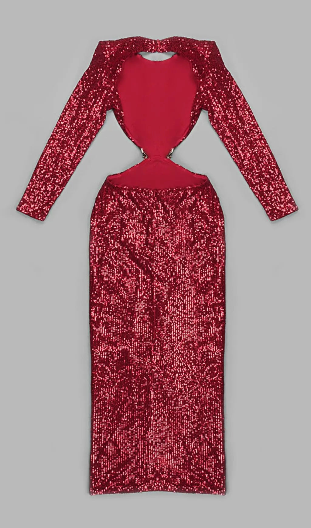 13d5e529246ad93e416ca7e7ffbe1e84.jpeg Fashionslee Women Sequin Cutout Backless Maxi Dress In Red