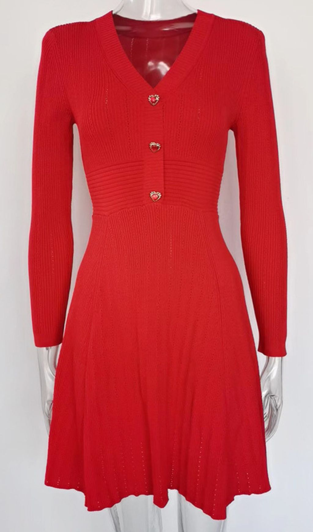 VINTAGE HEART AESTHETIC MINI DRESS - OWNCI VINTAGE HEART AESTHETIC MINI DRESS - OWNCI