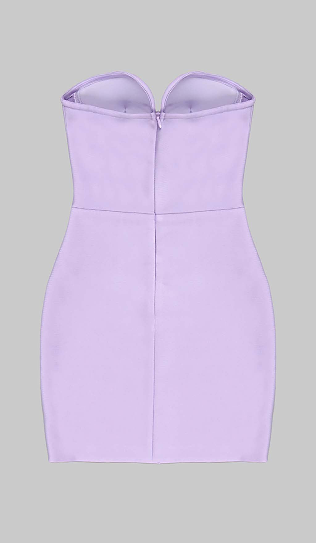14c531f3111a6b3644dd85d5061c23e7.jpeg Fashionslee Women Bandeau Bandage Mini Dress In Lilac
