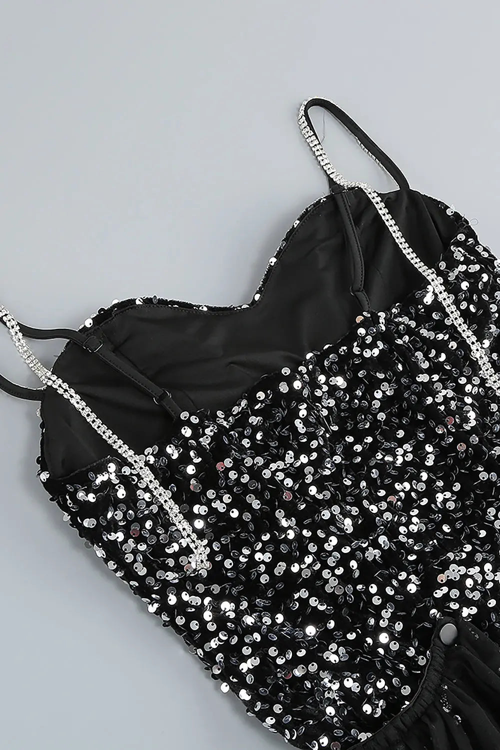 VIRAL SEQUIN MESH A-LINE DRESS - OWNCI VIRAL SEQUIN MESH A-LINE DRESS - OWNCI