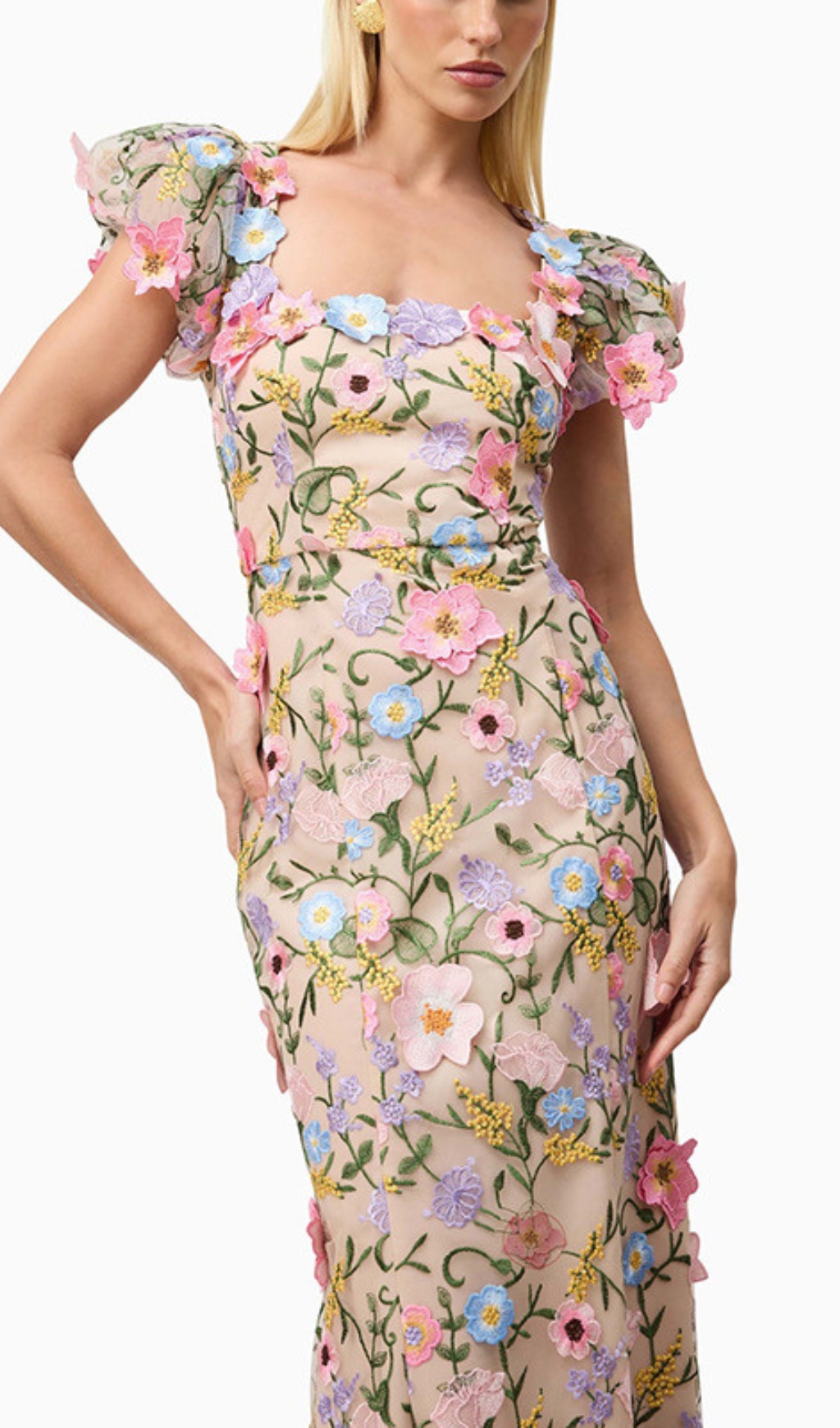 156e548849ead6fea086b5bbf9c72f84.jpg Fashionslee Women Elvio Flower Embroidery Midi Dress