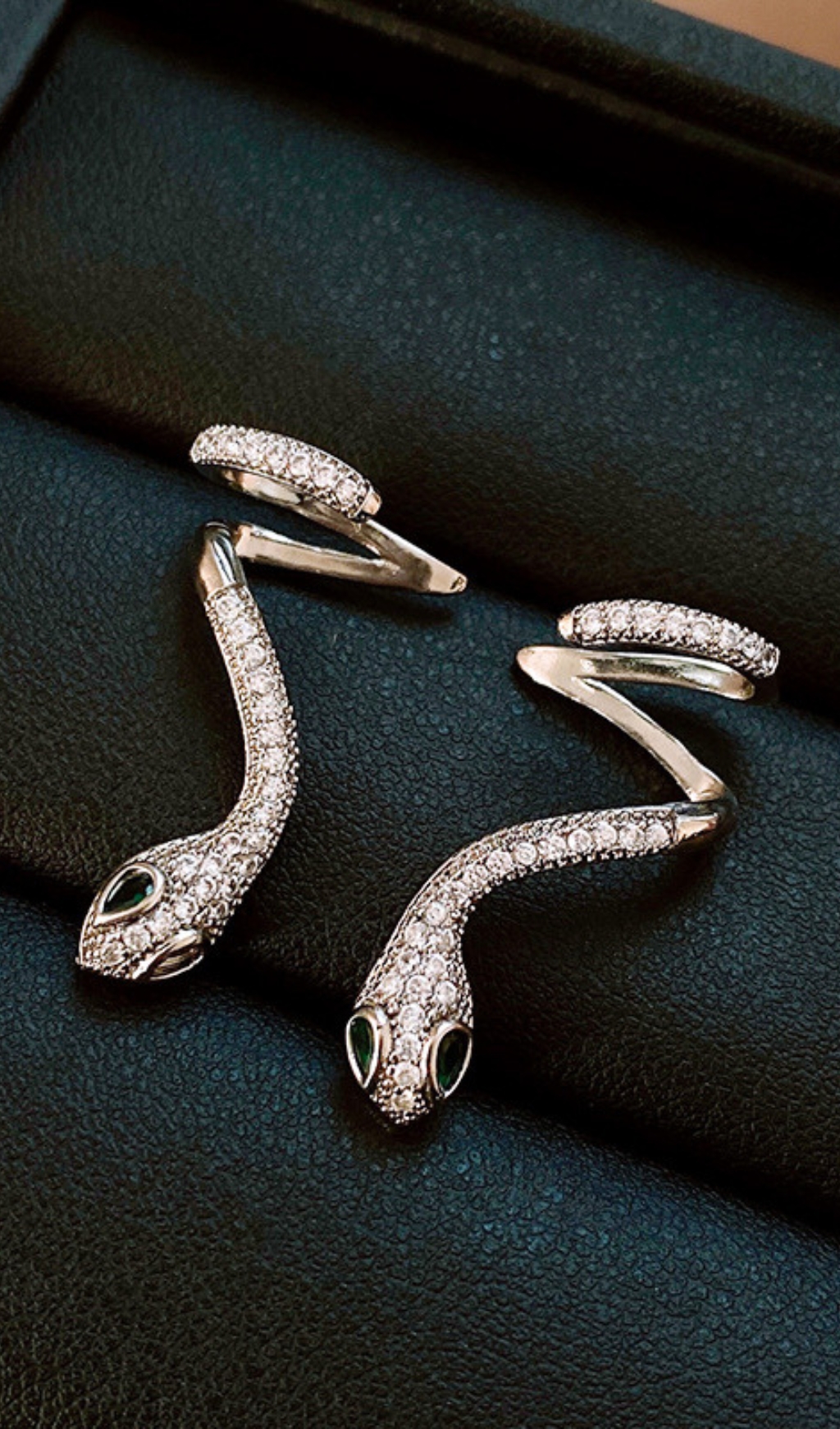 Fashionslee Women Doc Snake Earrings