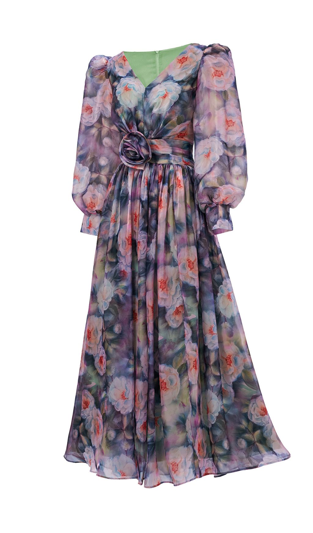 15ef5cebe0b0903126af9b01c2d71c61.jpg Fashionslee Women Feray Floral Printed Long Sleeve Maxi Dress