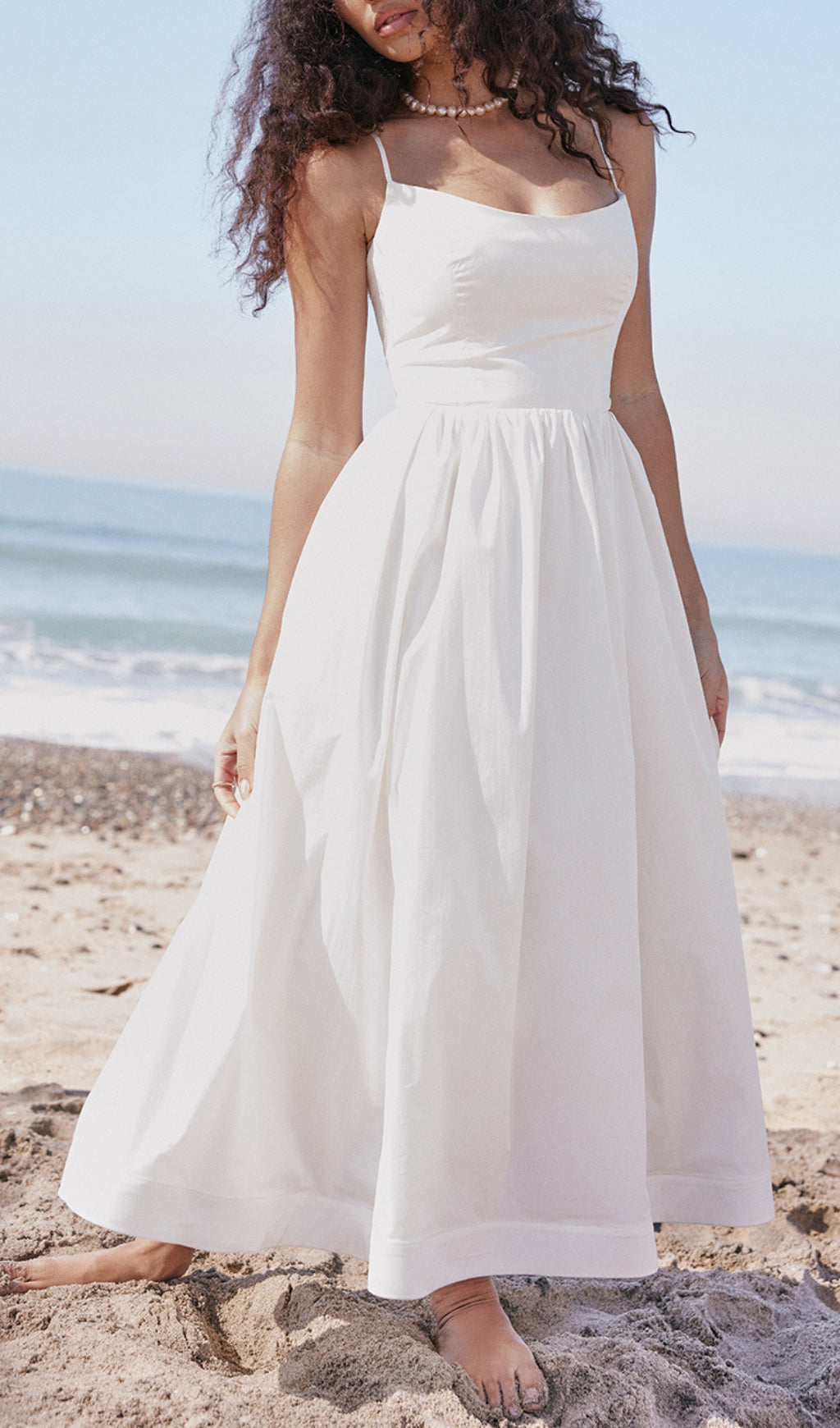 15f724a1a60b1a76cc860ae6ff3a3059.jpeg Fashionslee Women Ivory Corset Sundress