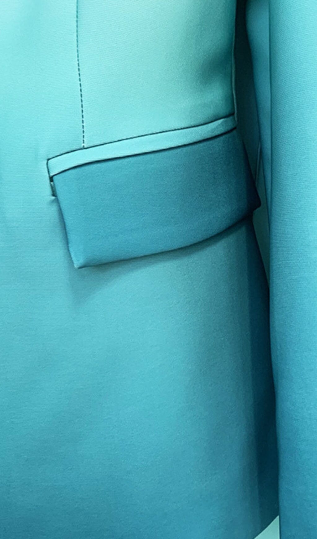 16240d7e61d2d45c439cde1b2aa154d0.jpeg Fashionslee Women Flare Trousers Jacket Suit In Ombre Green