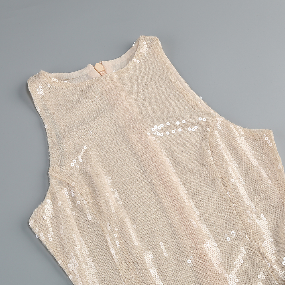 166eb4b53028fbbdf7a77081f7e184c7.jpg Fashionslee Women Dael Sequin Sleeveless Maxi Dress