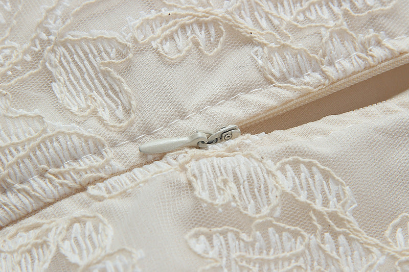 169c2c3edb14aee8e2a2afc5bf220fac.jpeg Fashionslee Women Alta Lace Ruffes Pearl Dress