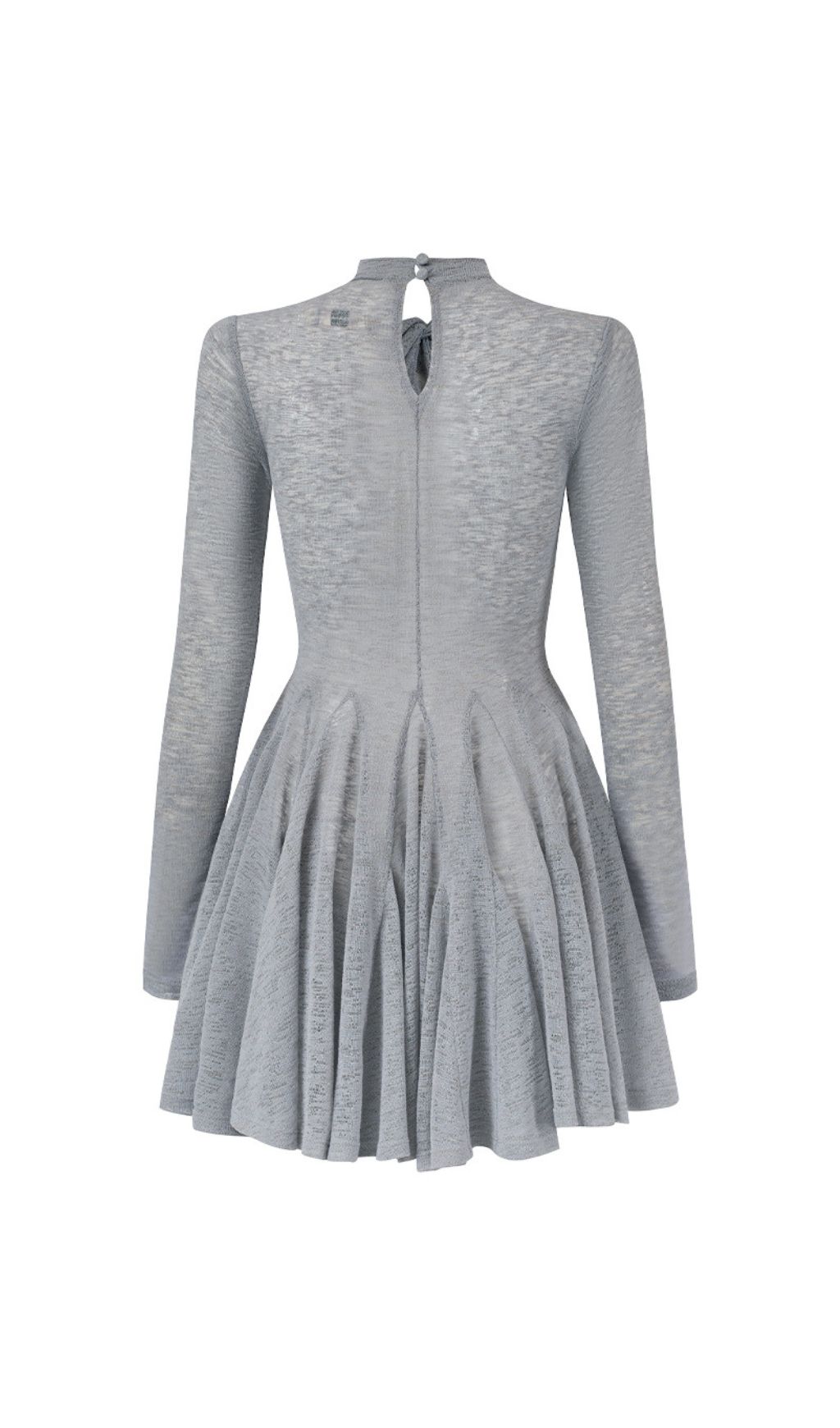 16eb2193bbeb0adb1cb6eb5bb9d61cd3.jpg Fashionslee Women Hanako Grey Long Sleeve Mini Dress