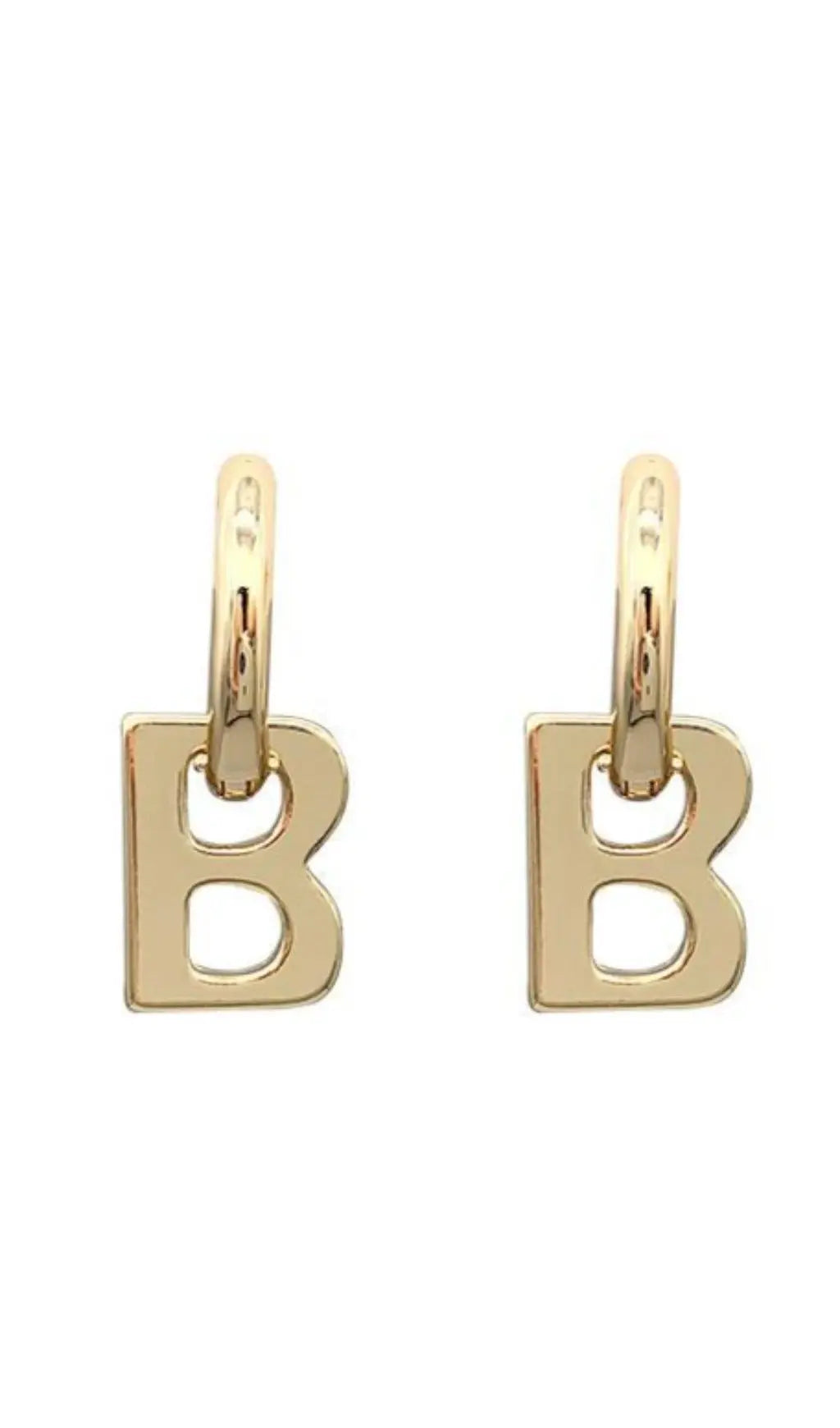 Fashionslee Women Gold B Detachable Earrings