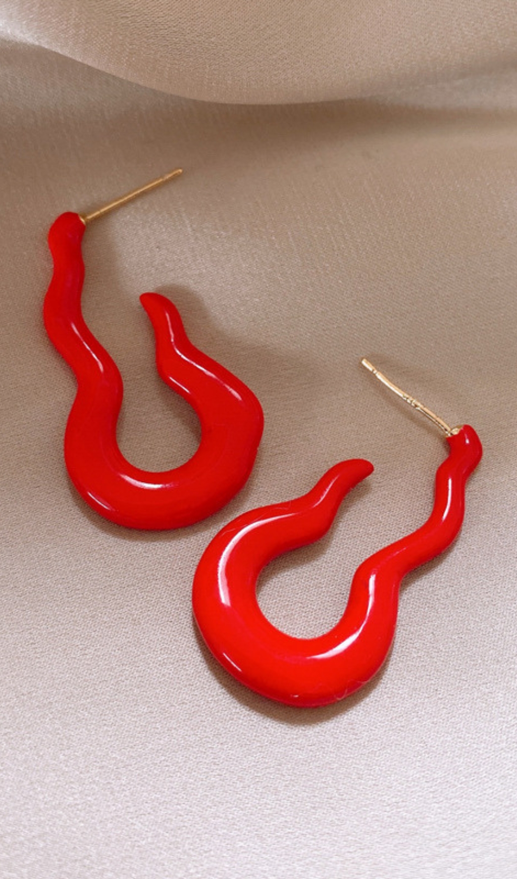 180a2f212a58c875ad75a3df9f95d7de.jpg Fashionslee Women Dany Red Gourd Earrings