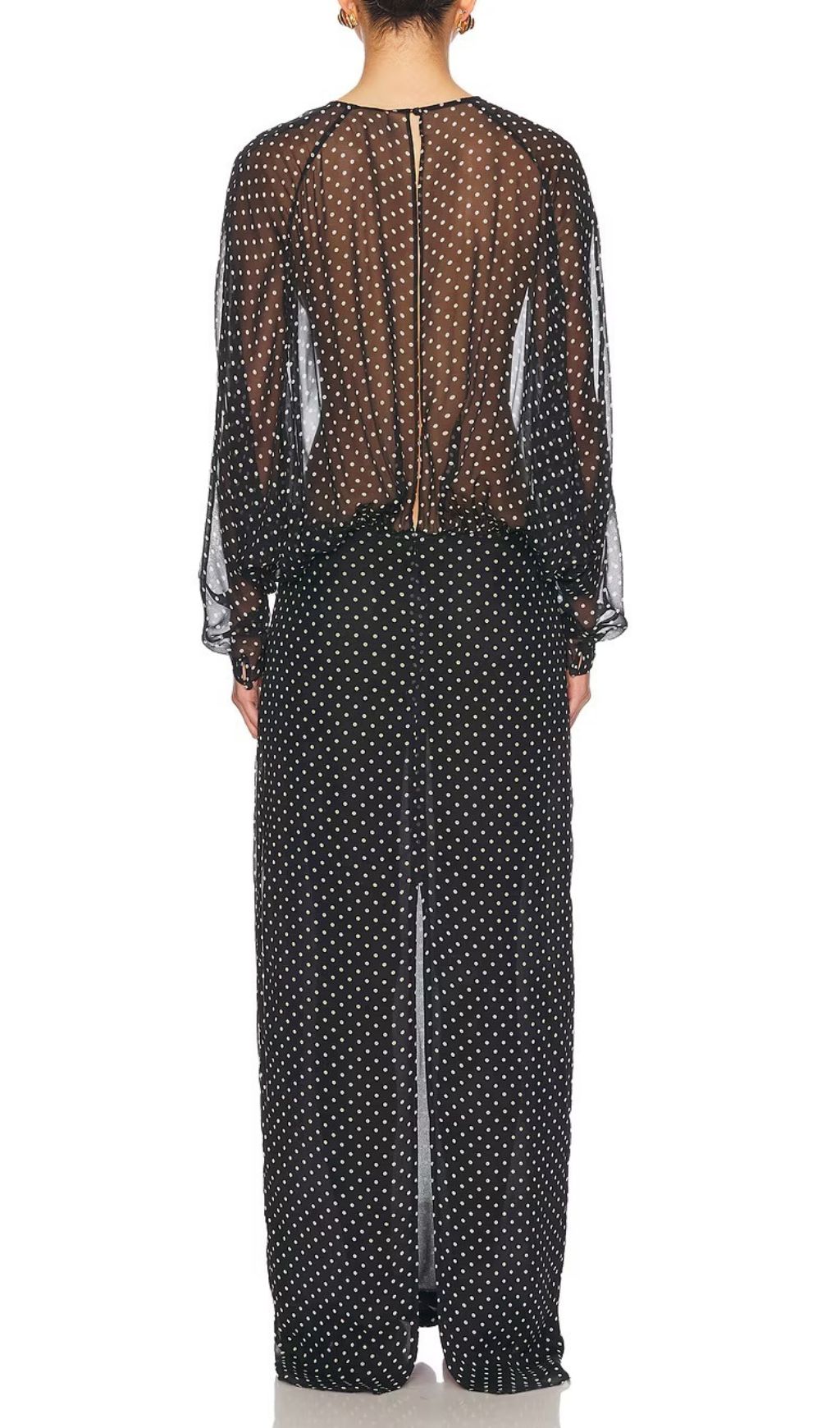 VIRAL BLACK DOT MAXI DRESS – TRENDING AESTHETIC - OWNCI VIRAL BLACK DOT MAXI DRESS – TRENDING AESTHETIC - OWNCI