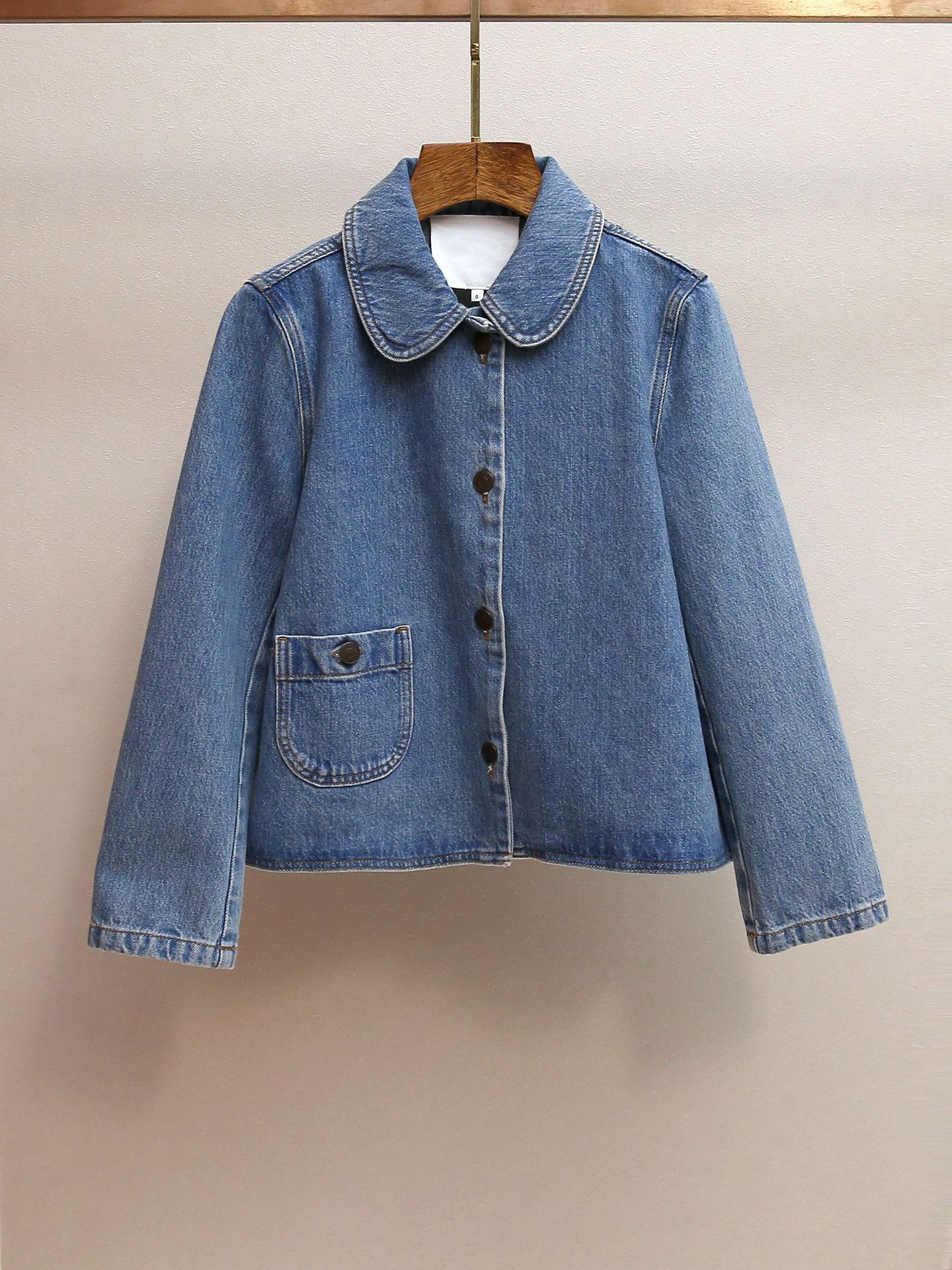 1892922347b10f956f91cf9b45f3c3c3.jpg Fashionslee Women Harmoni Denim Jacket
