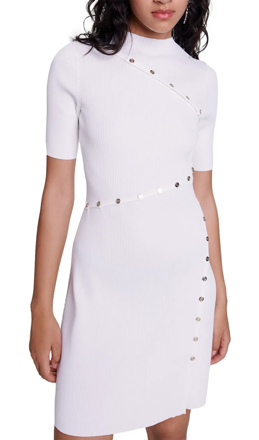 Fashionslee Women Rellier Short Sleeve Dress