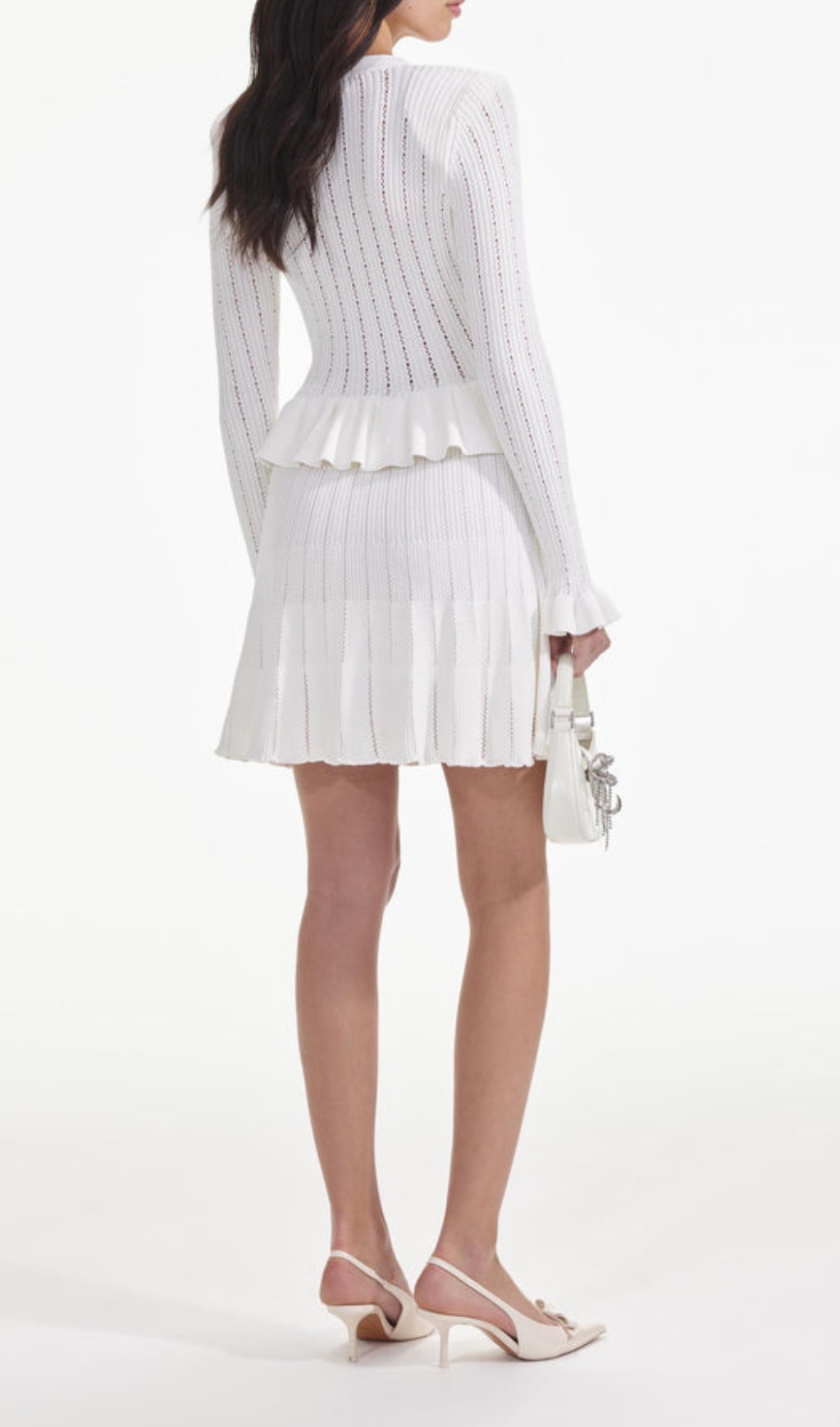 Fashionslee Women Cletus Knit Long Sleeve Mini Dress
