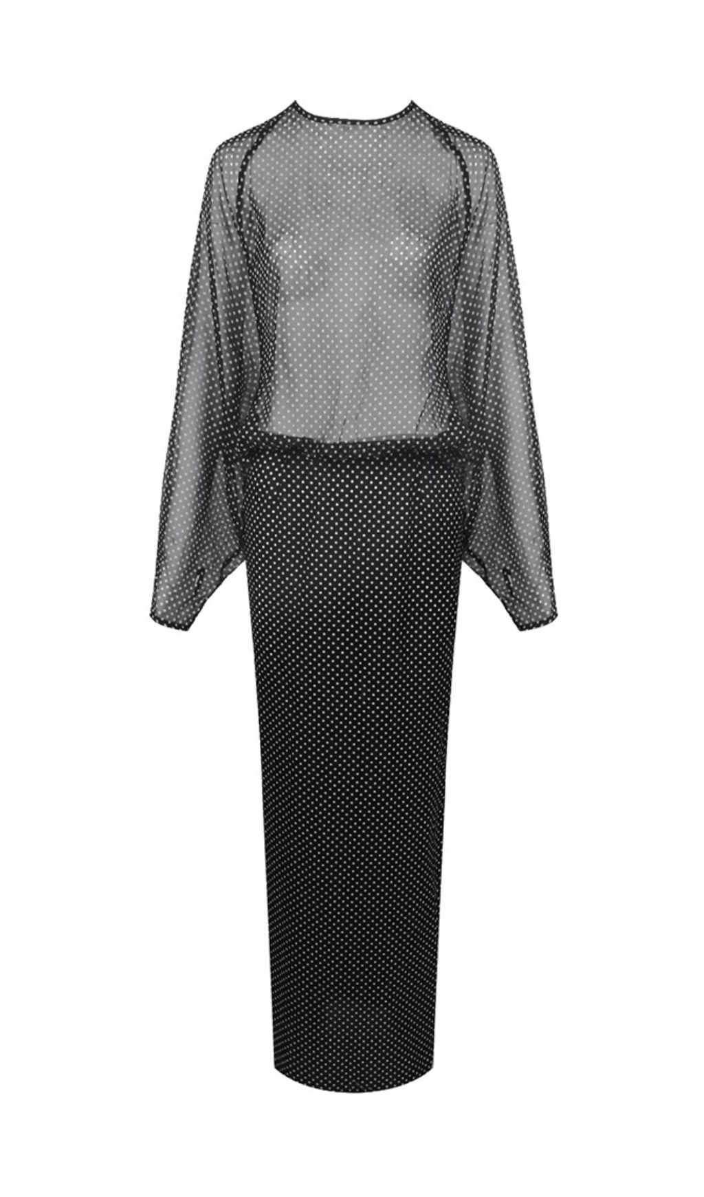 VIRAL BLACK DOT MAXI DRESS – TRENDING AESTHETIC - OWNCI VIRAL BLACK DOT MAXI DRESS – TRENDING AESTHETIC - OWNCI