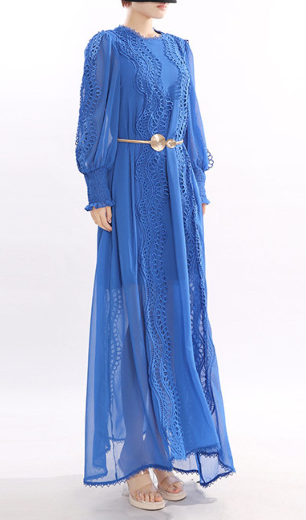 1ab8d68ff4d08cf5370ba12b860d1b3d.jpg Fashionslee Women Jeslyn Blue Long Sleeve Maxi Dress