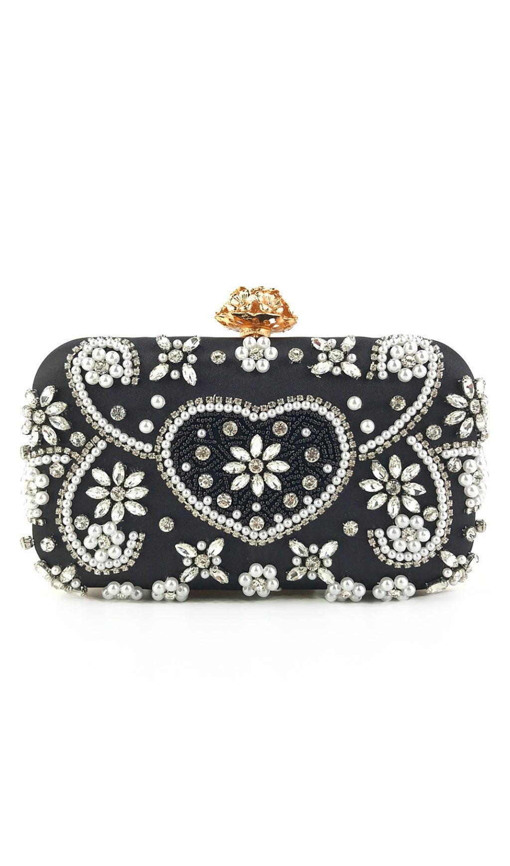 VIRAL BEADED DIAMOND CLUTCH BAG - OWNCI VIRAL BEADED DIAMOND CLUTCH BAG - OWNCI