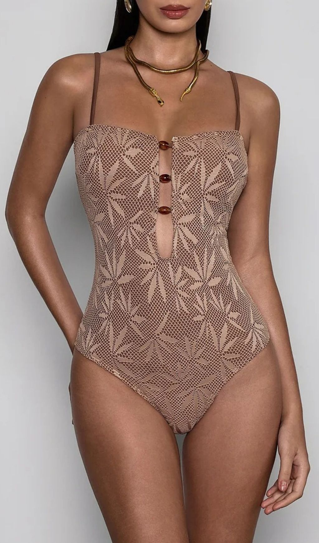 1c2628b59e8c81b20fa1efe318cad5ae.jpg Fashionslee Women Boryxen Spaghetti Cutout One Piece Swimsuit