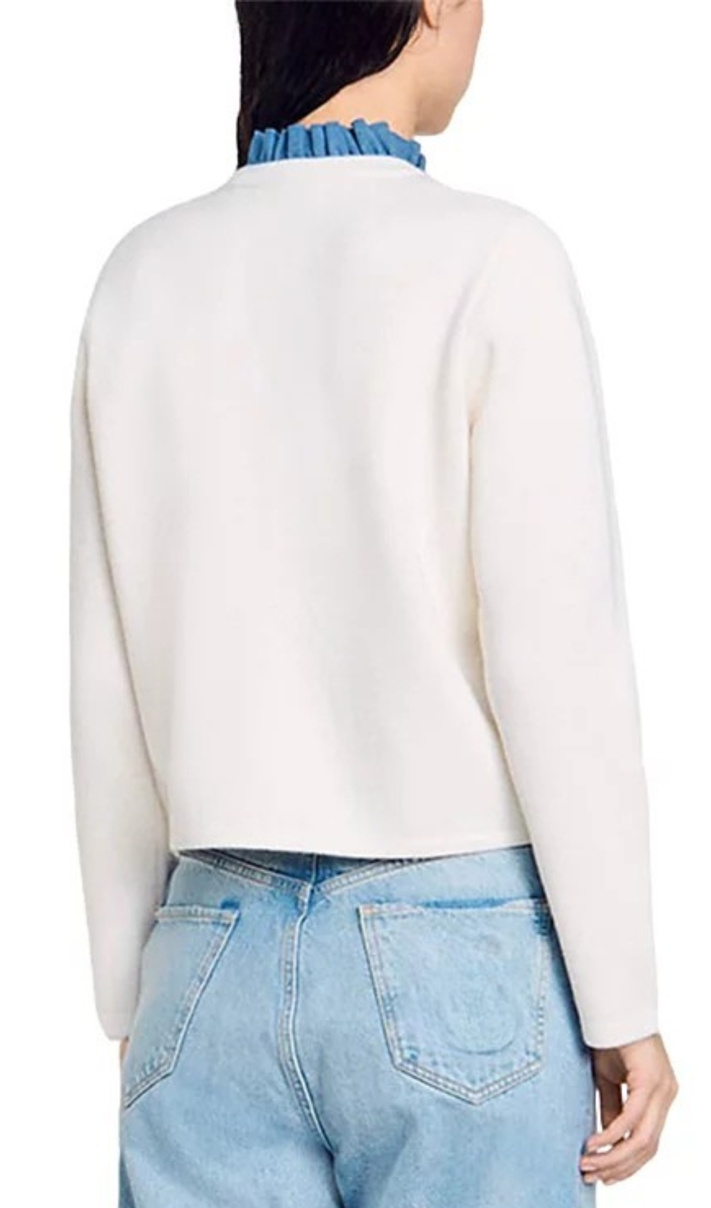 1ca4764fdbf080446bda30cdb5d8eae9.jpg Fashionslee Women Meunier White Cardigan