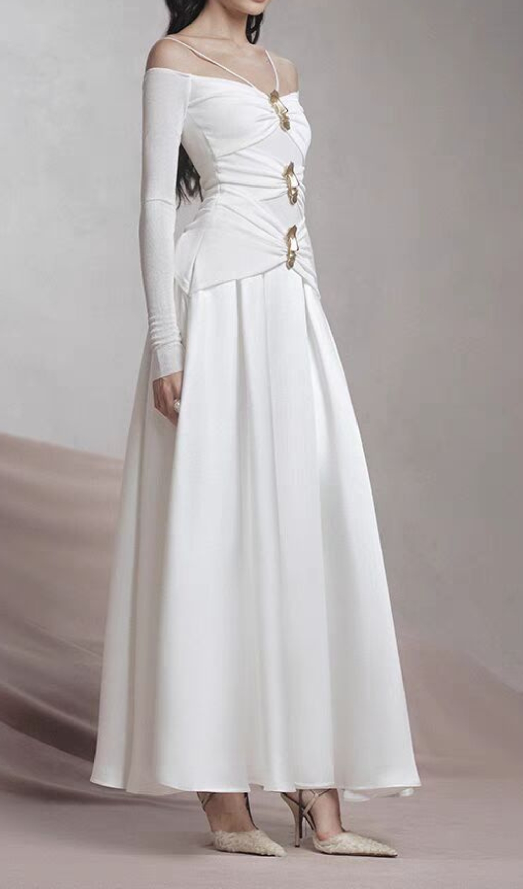 1ca5dfeecb3eac014f31602b4ab1e2f0.jpg Fashionslee Women Cailin Long Sleeve Ruched Maxi Dress