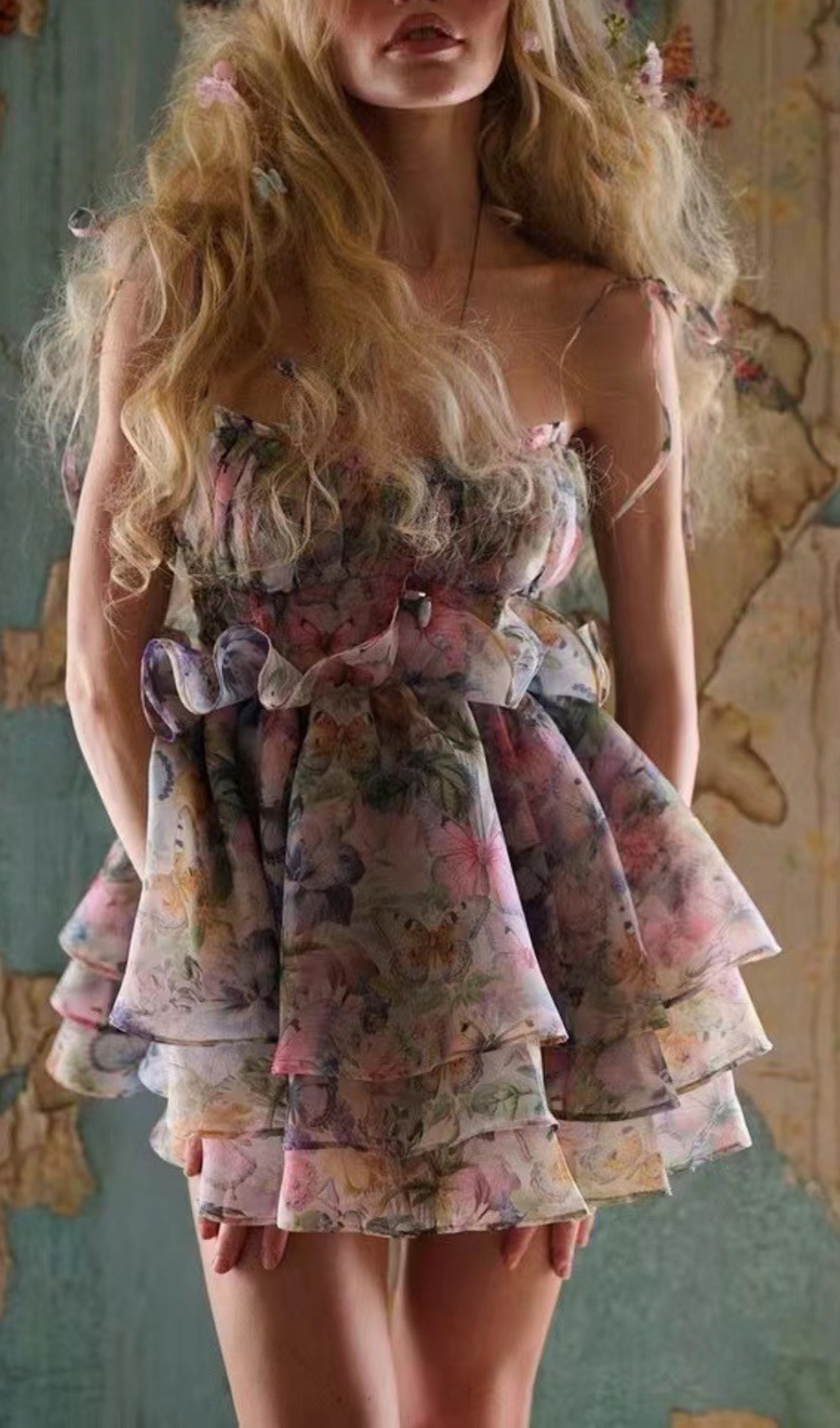 Fashionslee Women Dillian Floral Mini Dress