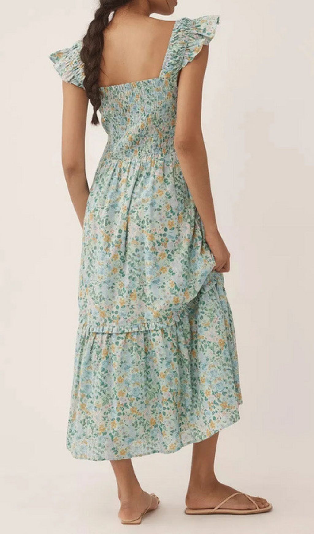 Fashionslee Women Fahari Floral Midi Dress