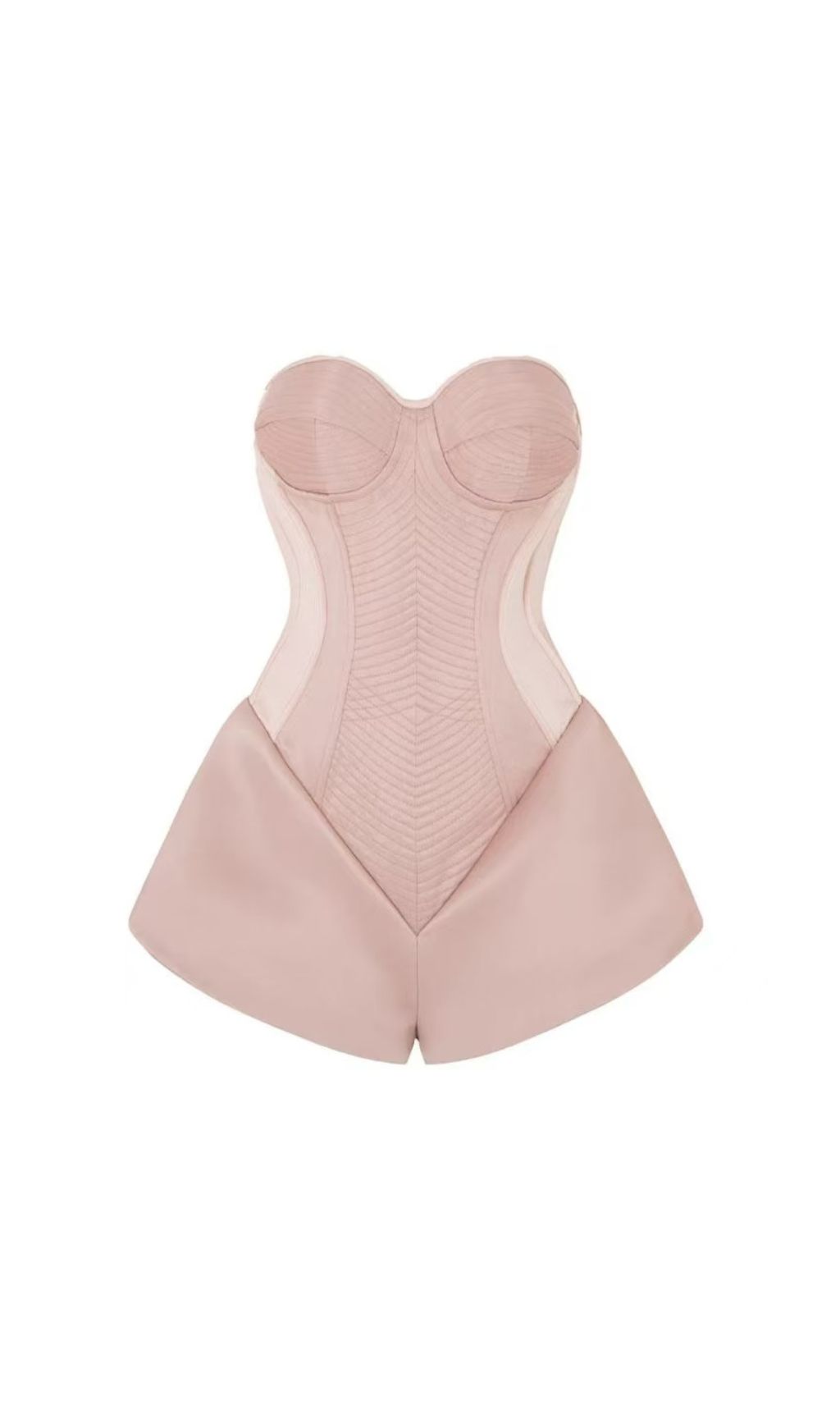 1d2c0273c6d2021b70c5b1d264ca68b5.jpg Fashionslee Women Janna Pink Strapless Romper