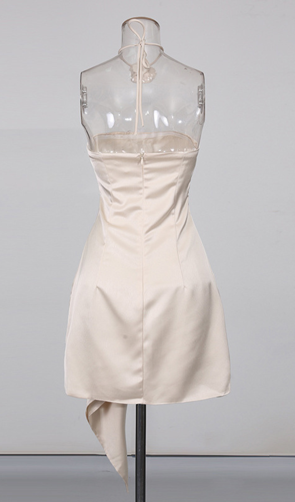 Fashionslee Women Hagar Flower Strapless Lace Mini Dress