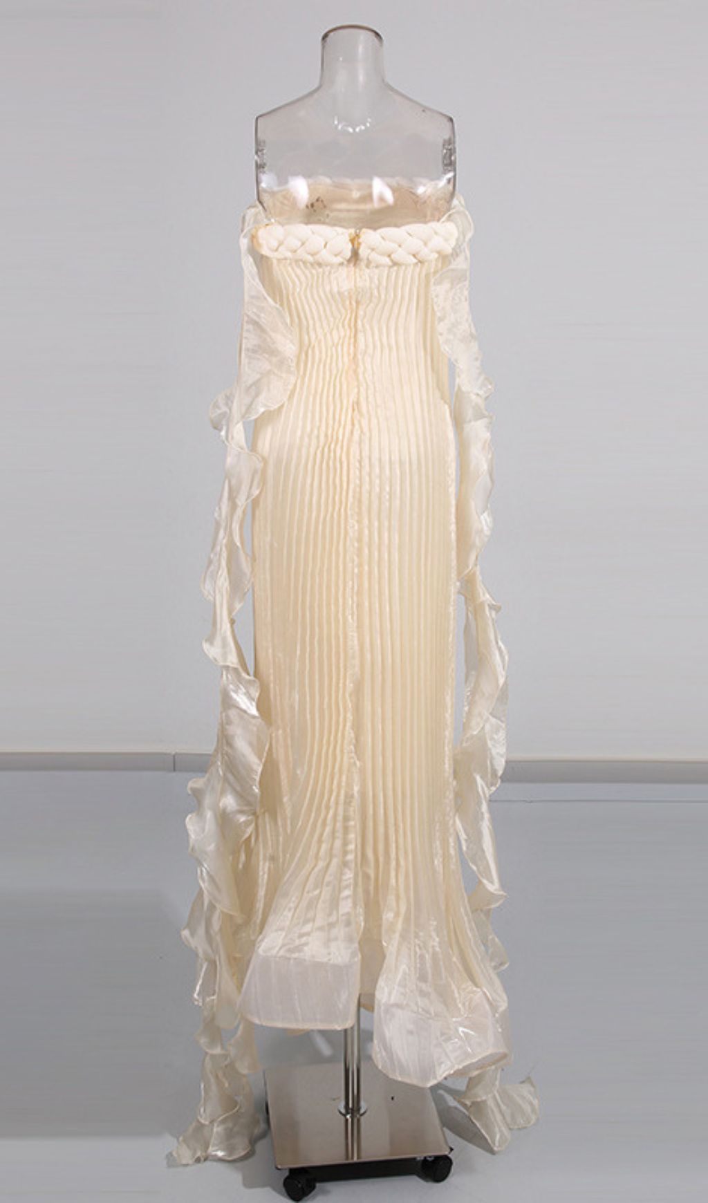 1e2cf341d0f41829f851cef8e5a04c7c.jpg Fashionslee Women Imogene Strapless Pleated Maxi Dress