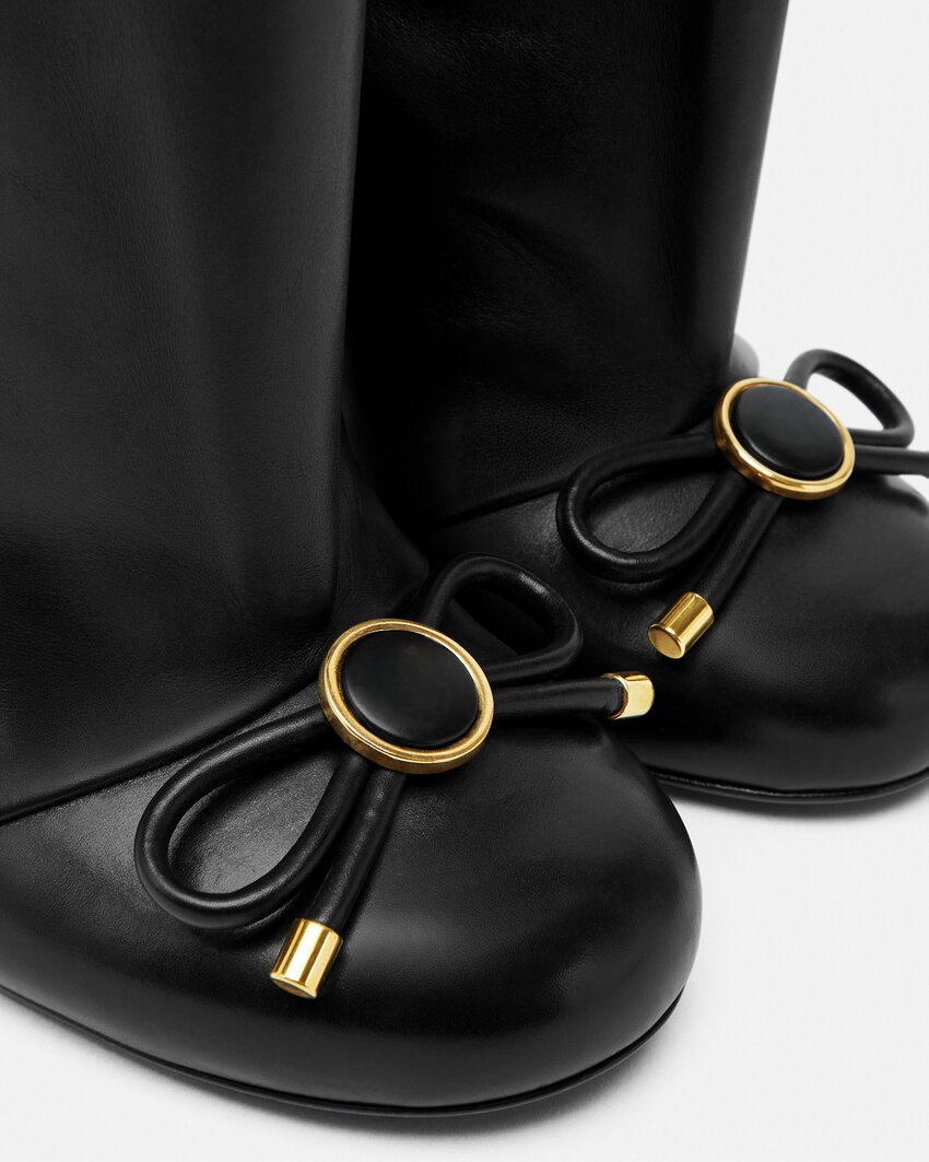 1e86a4852340363d25c4ca7a010f223f.jpg Fashionslee Women Kasi Black Bow Boots