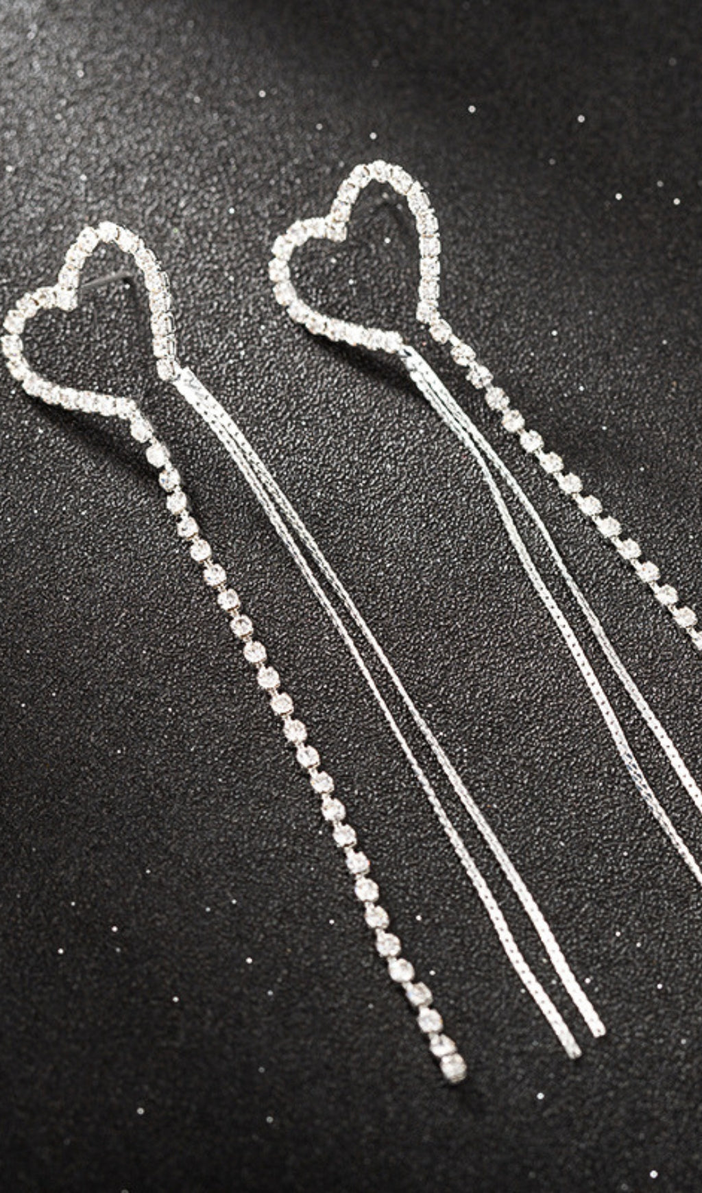 Fashionslee Women Silver Chain Tassel Earrings