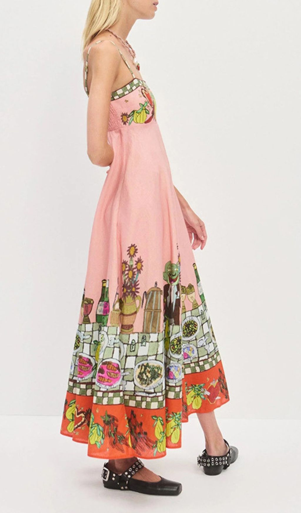 1f528d86aa7278d491512ca3b0d98fbf.jpg Fashionslee Women Irwin Strappy Printed Midi Dress