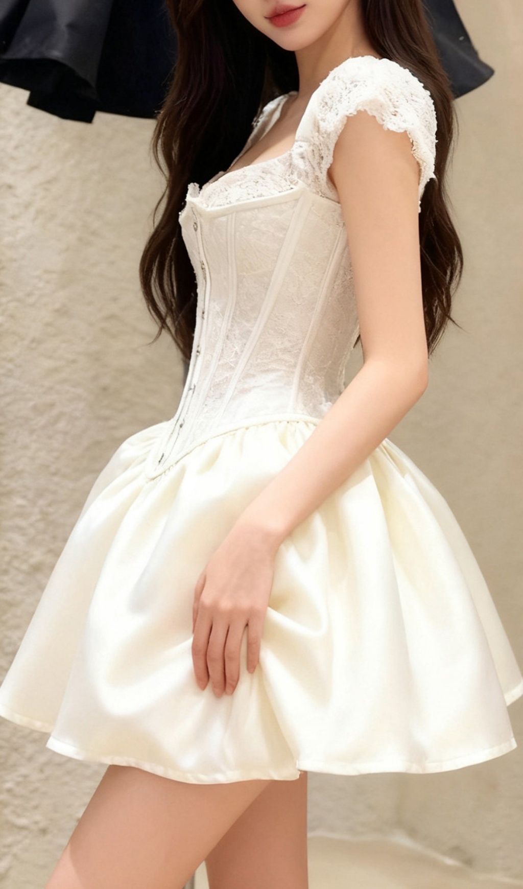 Fashionslee Women Kamala Corset Mini Dress
