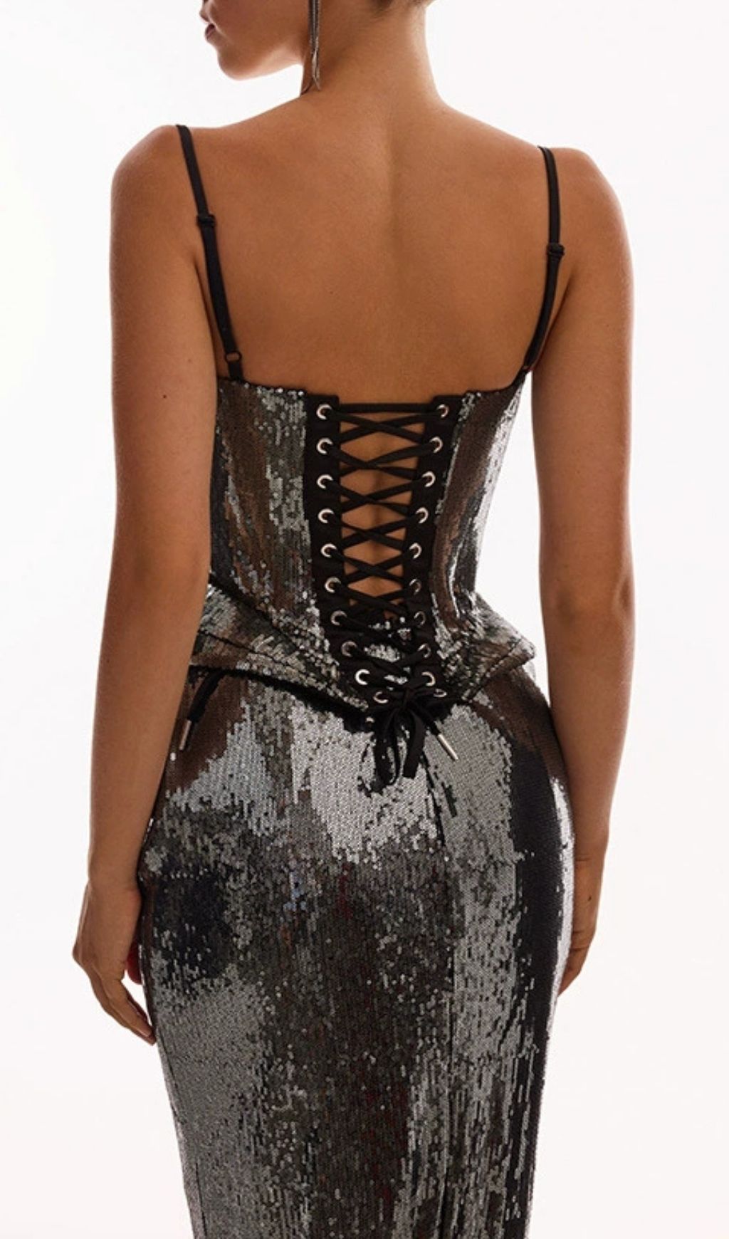 1fd326eb445f00eba03509e4b736bd62.jpg Fashionslee Women Kali Strappy Sequin Maxi Dress
