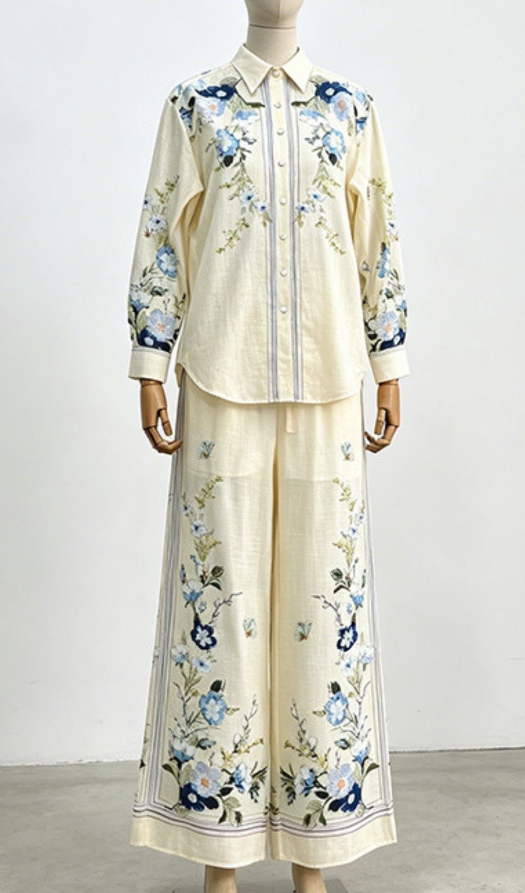 Fashionslee Women Kita Floral Printed Two-Piece Set
