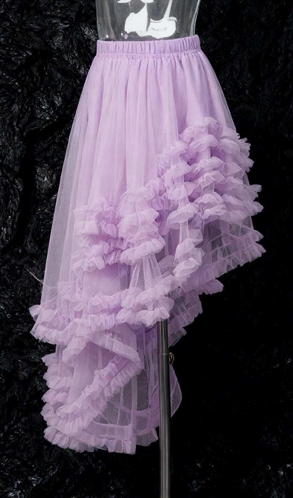20bdd678fda59609553955386fa4fc37.jpg Fashionslee Women Kaylan Mesh Midi Skirt