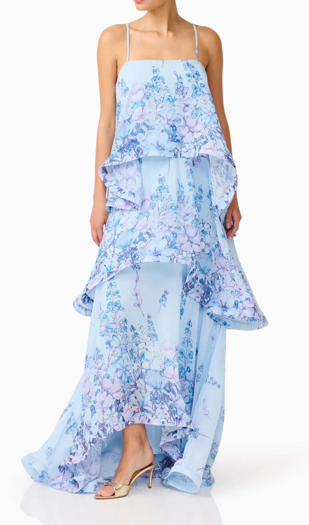 21157e9a388ca4755a122aa06121f10a.jpg Fashionslee Women Lael Blue Floral Printed Maxi Dress