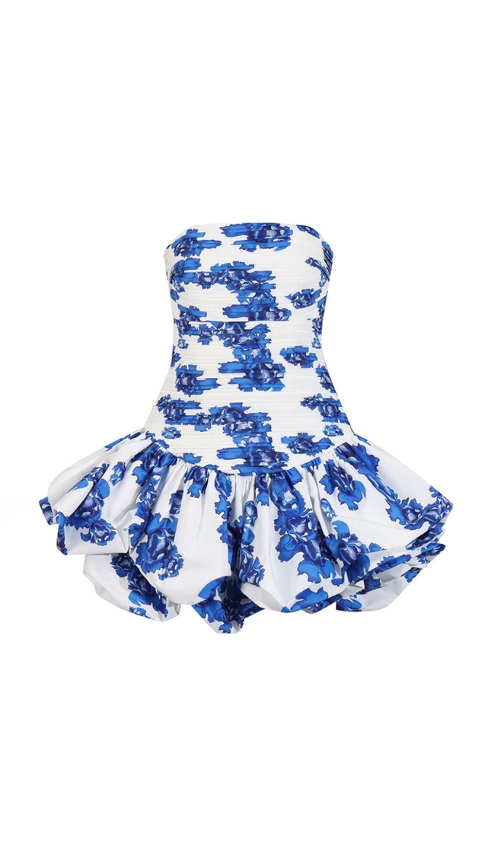 211681c8318274934bea2cdfd806206a.jpg Fashionslee Women Ellen Strapless Printed Mini Dress