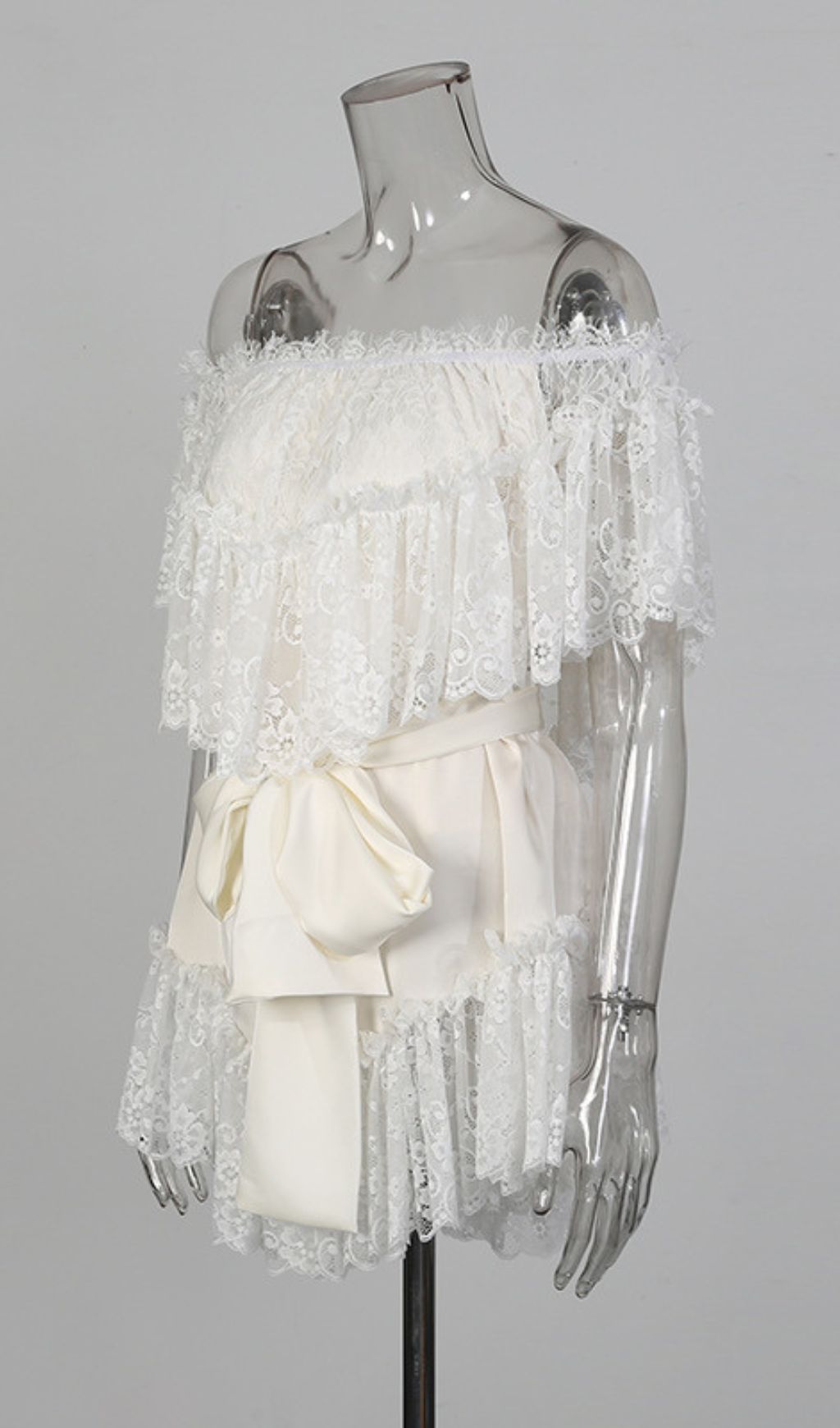 2117d570d192c793187f871d215660bc.jpg Fashionslee Women Basye Off Shoulder Lace Mini Dress