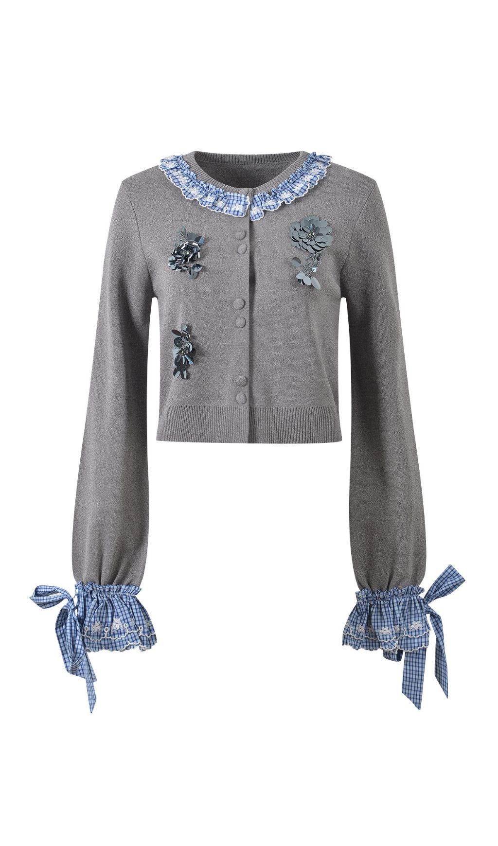 22f4d5279e4392556ff3387624e66544.jpg Fashionslee Women Hamish Embellished Cardigan