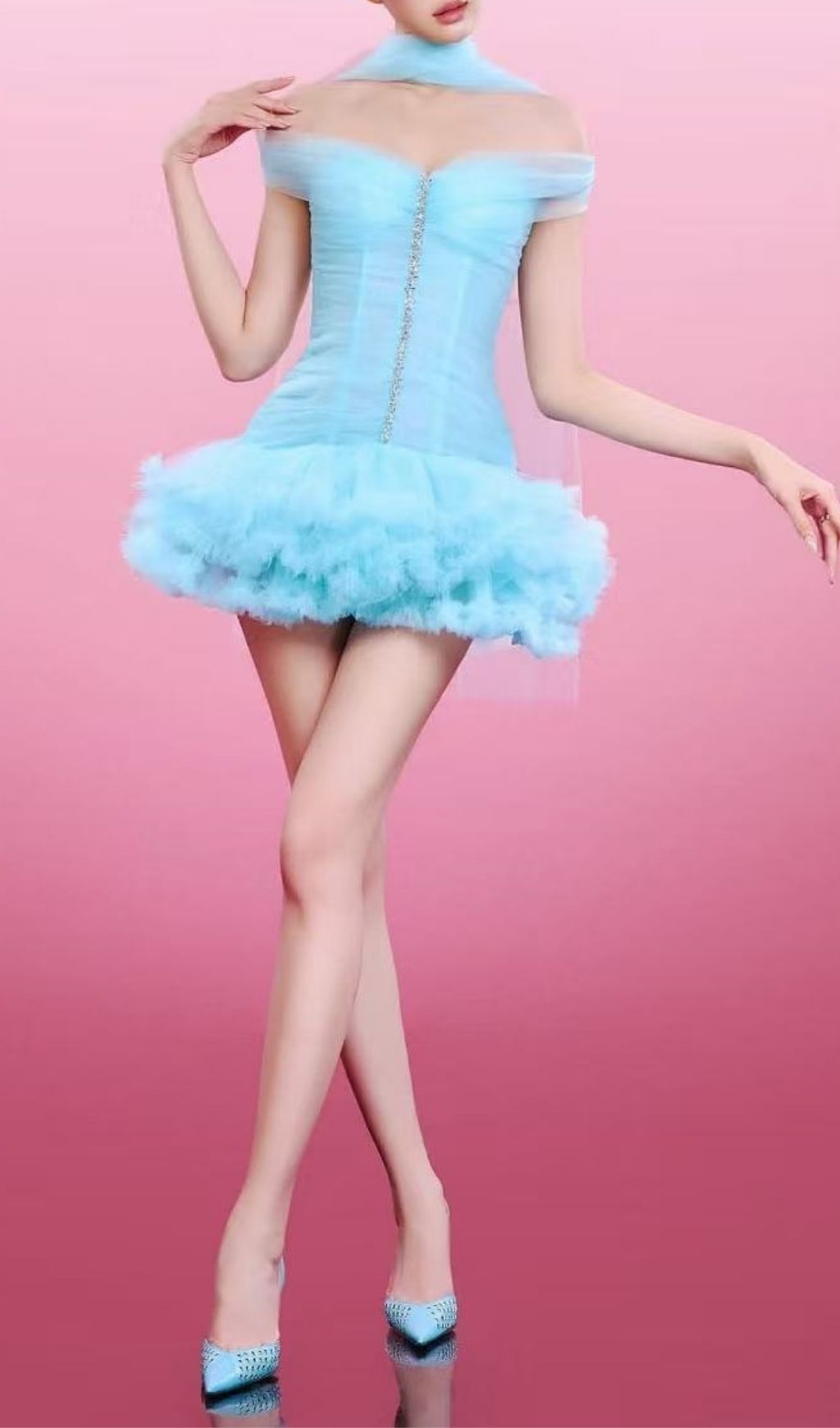 2302b2687449a2c739d626299afa792b.jpg Fashionslee Women Kelly Mesh Mini Dress