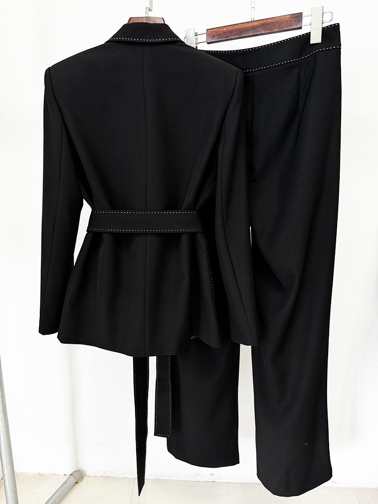 230df0bfd3ca3d71e42b4dc1d0a75ff6.jpg Fashionslee Women Cece Black Blazer Pants Set