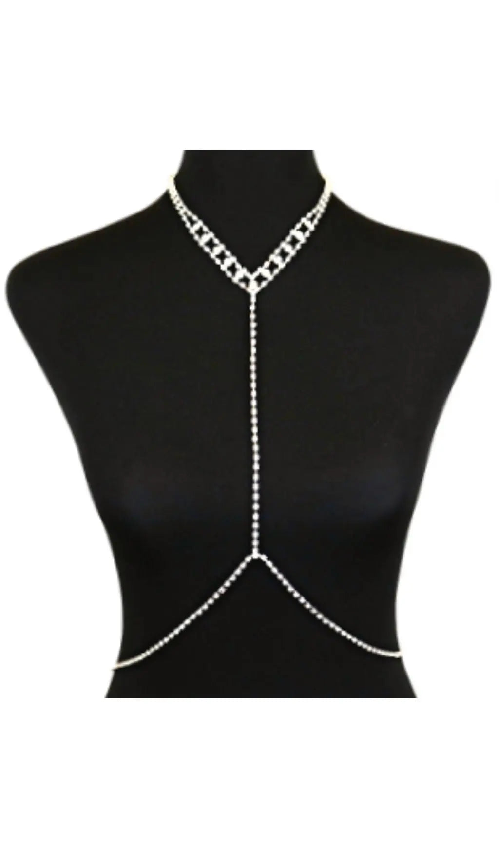 Fashionslee Women Crystal Body Chain