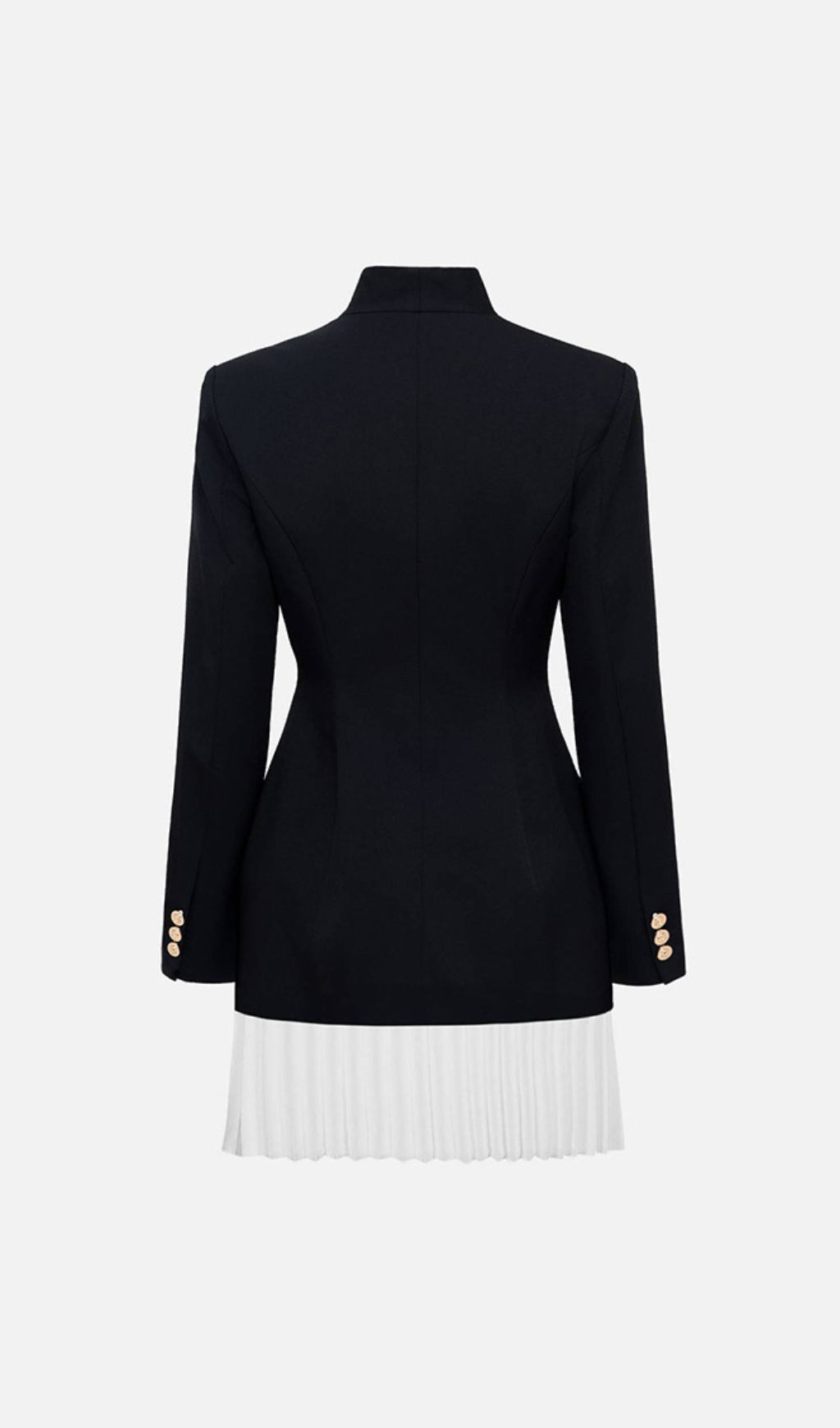 VIBRANT BLACK BLAZER DRESS – TRENDING TAILORED MINI - OWNCI