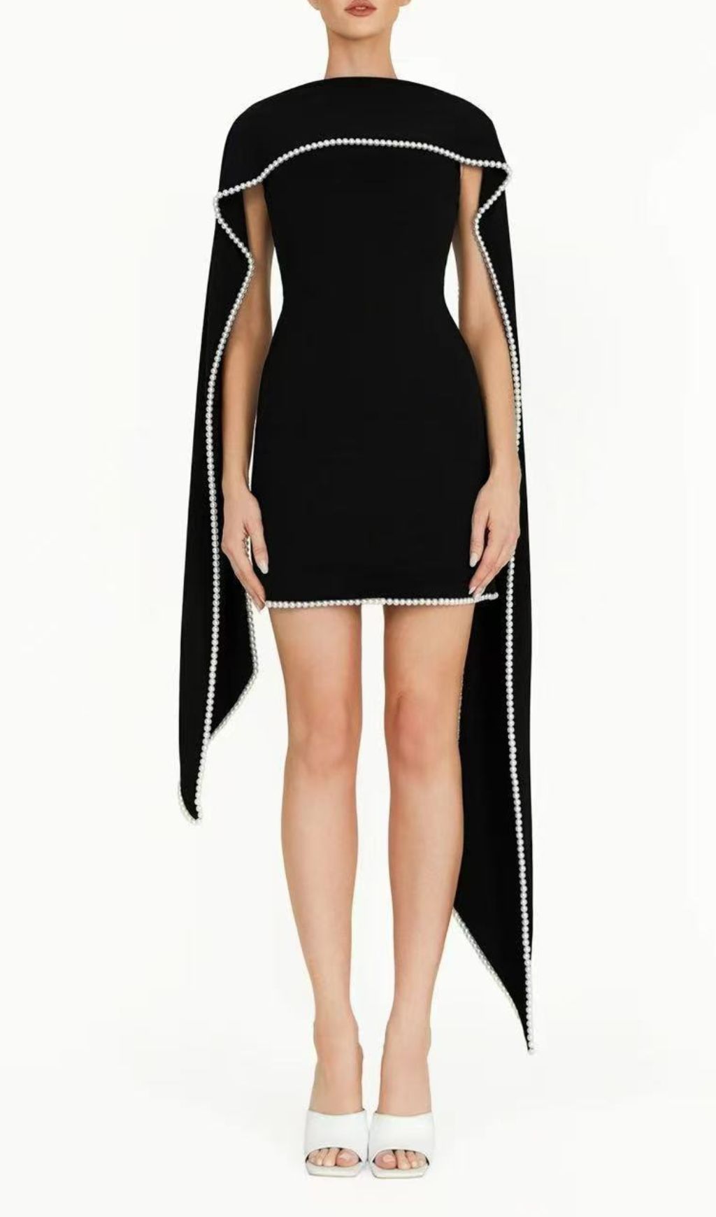 240e2b24a67e3389d624414e40df81d9.jpg Fashionslee Women Johari Beaded Mini Dress