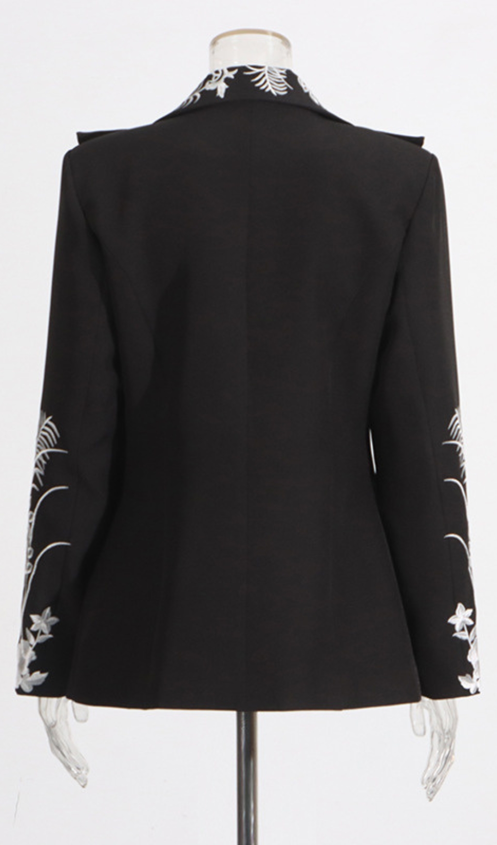 BLACK FLOWER BLAZER – TRENDING EMBROIDERED MUST-HAVE - OWNCI BLACK FLOWER BLAZER – TRENDING EMBROIDERED MUST-HAVE - OWNCI