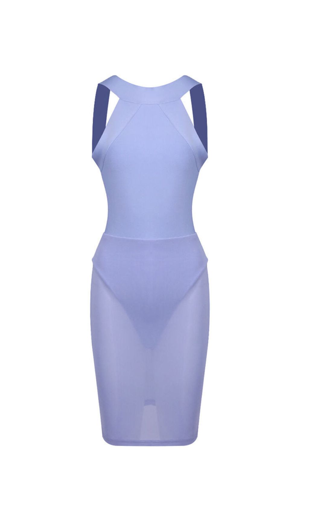 244c9d78aec8de86b472835f6e17df7e.jpg Fashionslee Women Gratia Bandage Mesh Patchwork Mini Dress