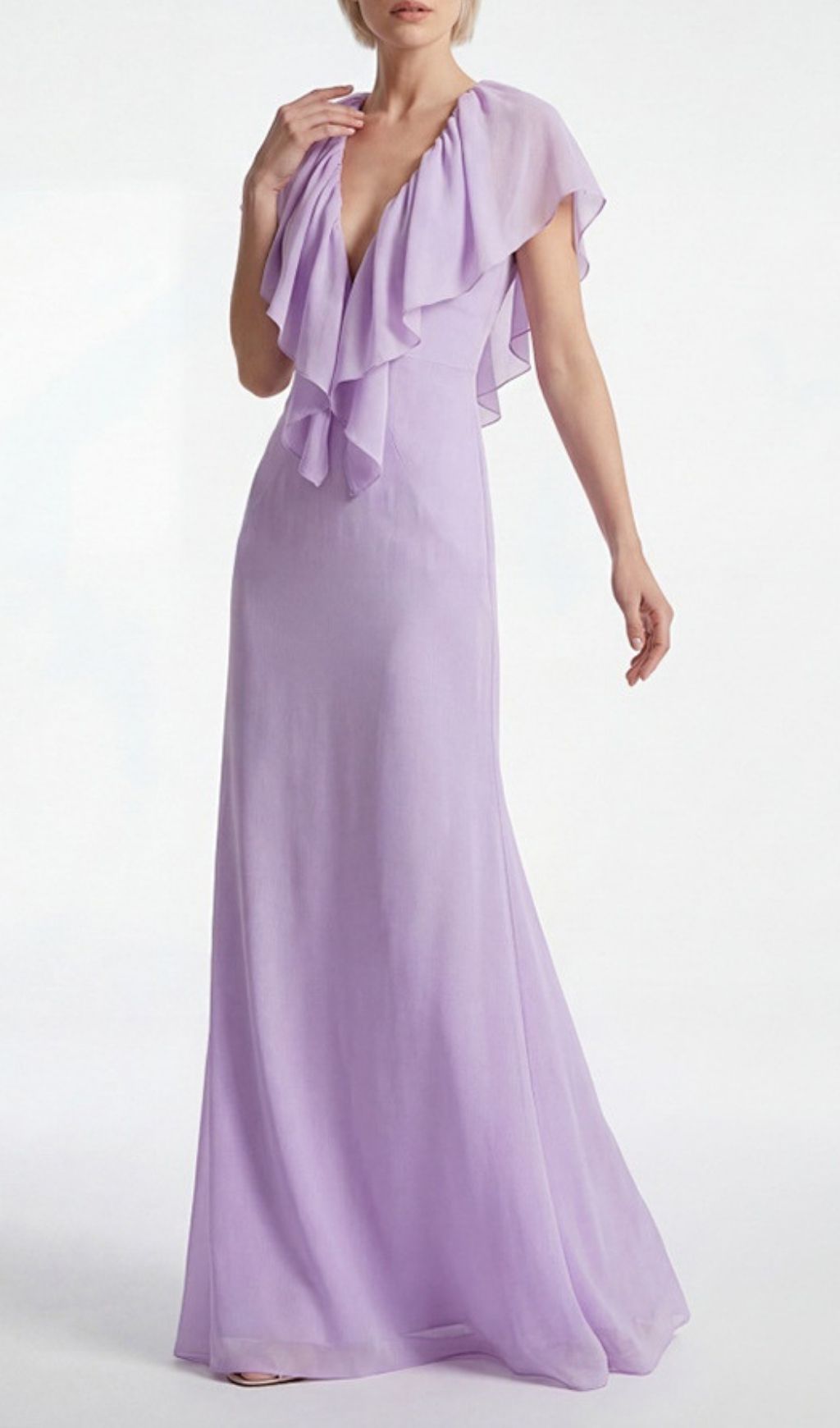 245840e114d3767442cca56948bfc45f.jpg Fashionslee Women Simona Deep V-Neck Backless Maxi Dress in Purple