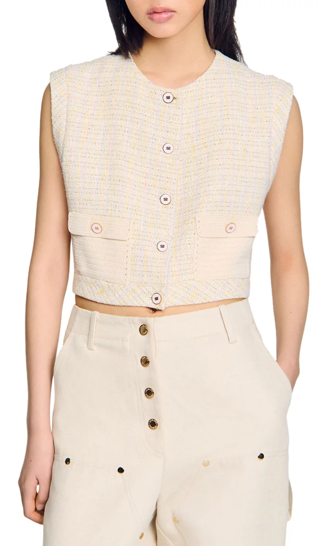 2478e3dccf08a7bf447a18cf72489bdf.jpg Fashionslee Women Decorative Tweed Jacket