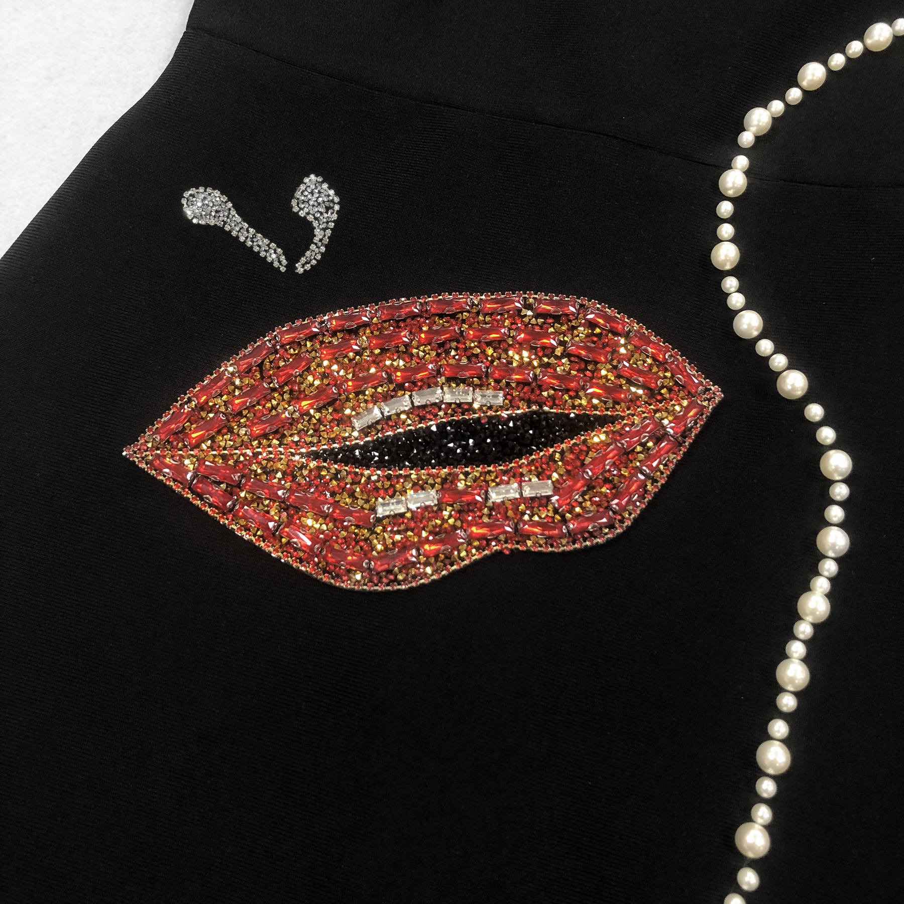24fd7c1d919c12bf96d11ea169dbfa8a.jpg Fashionslee Women Greta Black Diamante Beaded Maxi Dress